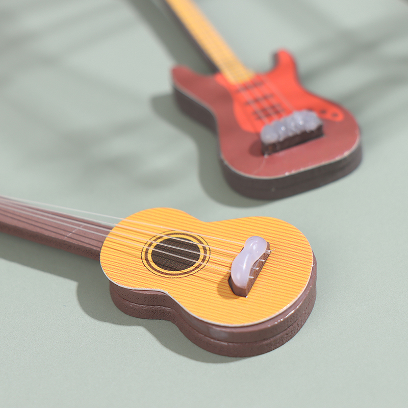 Mini furniture model classical guitar popular electric guitar shooting instru-qk - Bild 11 von 14