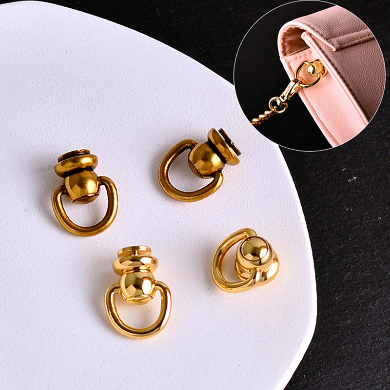 10pcs Pure Copper Clasp Wallet Repair Kit Replacement Chain Buckle AccessoriDB