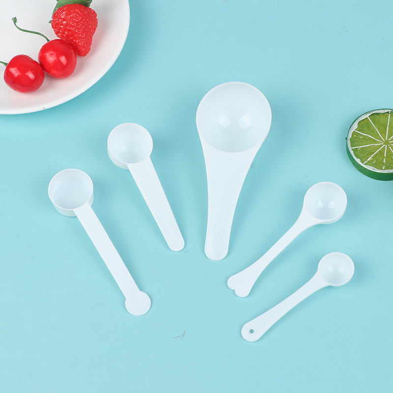 10Pcs 1g 3g 5g 10g Measuring Plastic Scoop Measuring Spoons Milk Spo $i - Picture 7 of 17