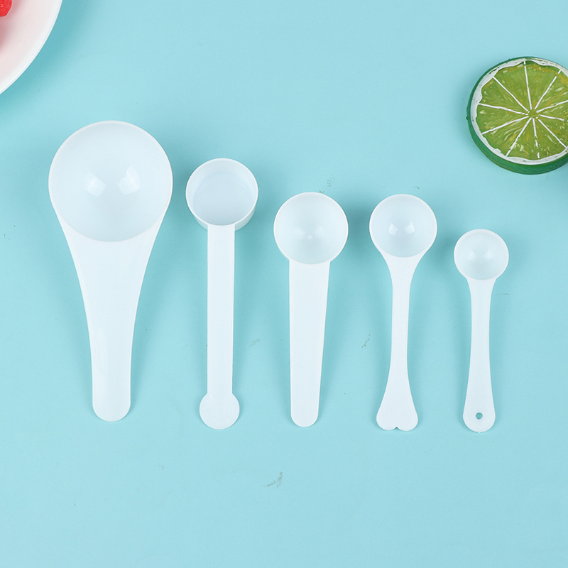 10Pcs 1g 3g 5g 10g Measuring Plastic Scoop Measuring Spoons Milk Spo $i - Picture 9 of 17