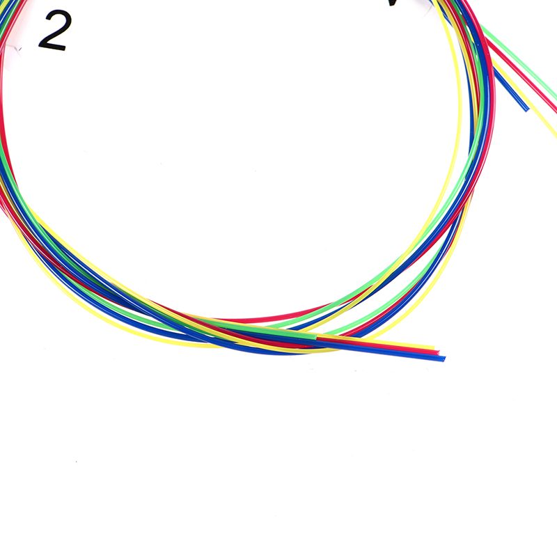 4PCS Ukulele Guitar String Set Colorful Nylon Strings for 21 23 26