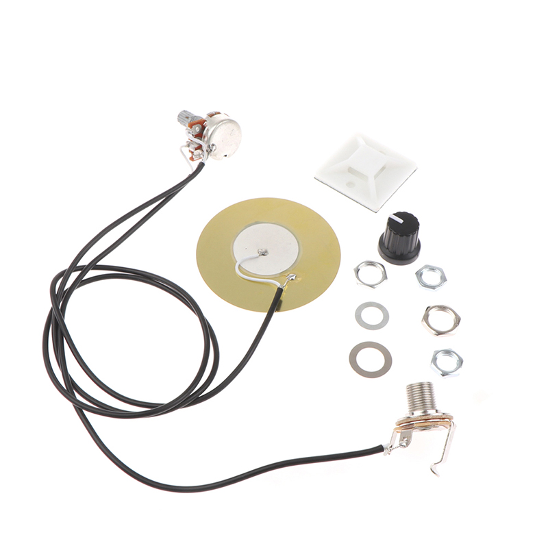 TRASDUTTORE PIEZOELETTRICO PICKUP chitarra amplificatore precablato con