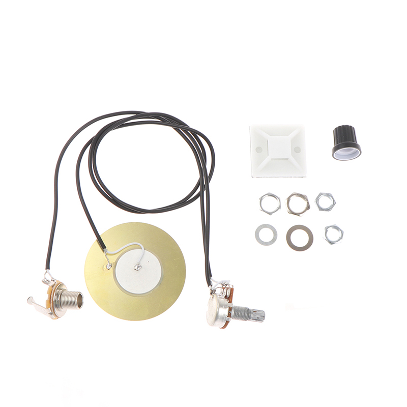 TRASDUTTORE PIEZOELETTRICO PICKUP chitarra amplificatore precablato con