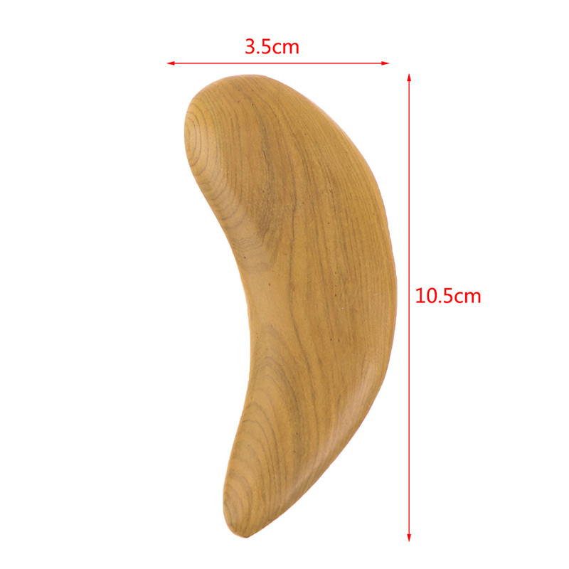 Gua Sha Wooden Scraping Piece Massage Tool Dredge Meridian Health Care Face E_bf - Picture 3 of 12
