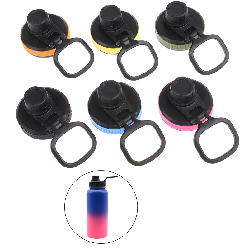 Water Bottle Straw Flip Lids Cap Replacement Lid For Hydro Flask Wide Mouth-ja - Imagen 10 de 18