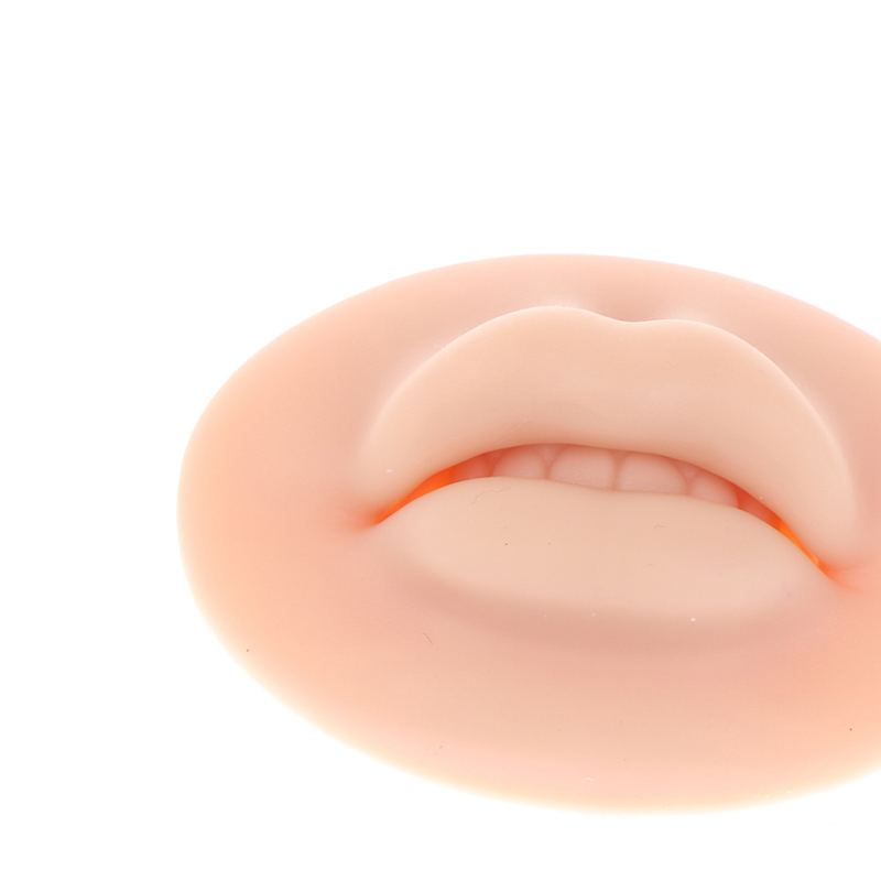 Silicone Lip Model Imitation Soft 3D Permanent Makeup Training Dummy for Arti i ZR11021