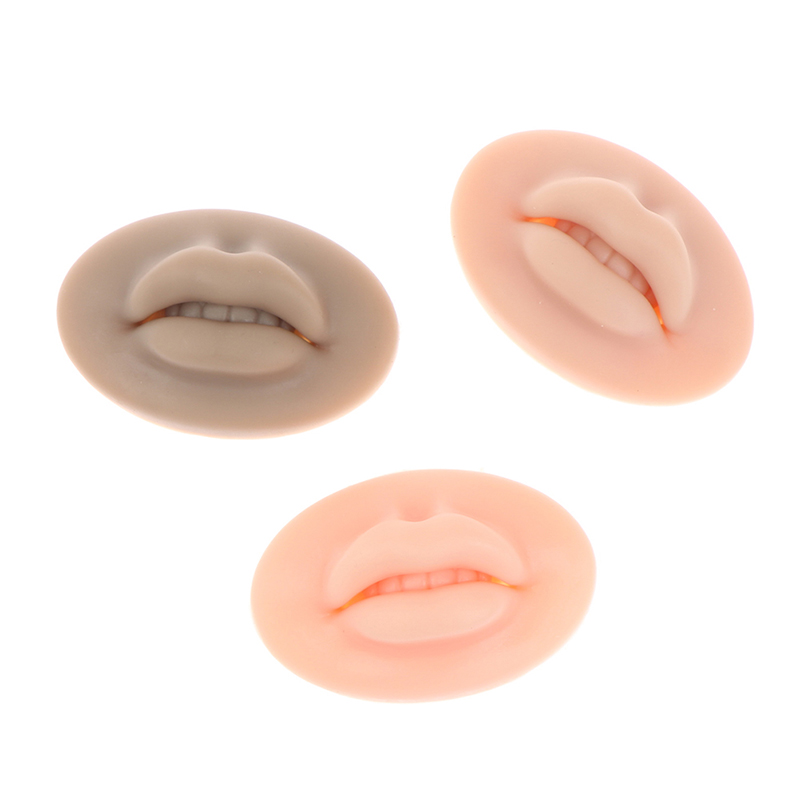 Silicone Lip Model Imitation Soft 3D Permanent Makeup Training Dummy for Arti i ZR11021