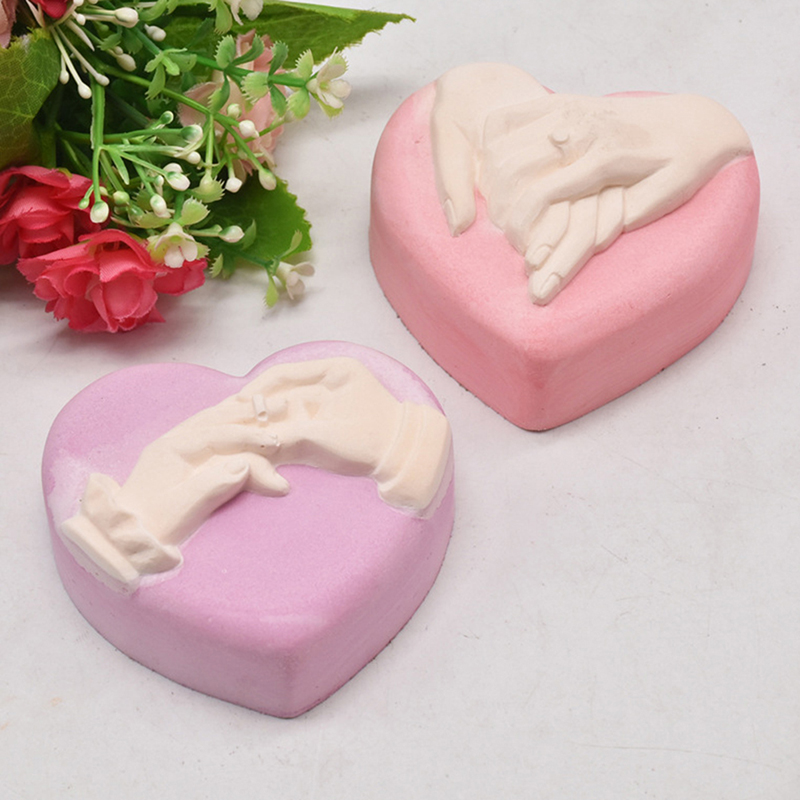 Stampo sapone fai da te a forma di cuore stampo cioccolato fatto a mano sapone ~pd-