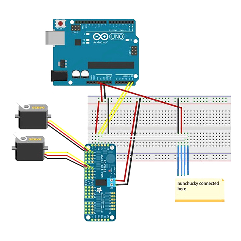 PCA9685 16 Channel 12-Bit Motor Driver I2C Module Robot Servo Driver ...