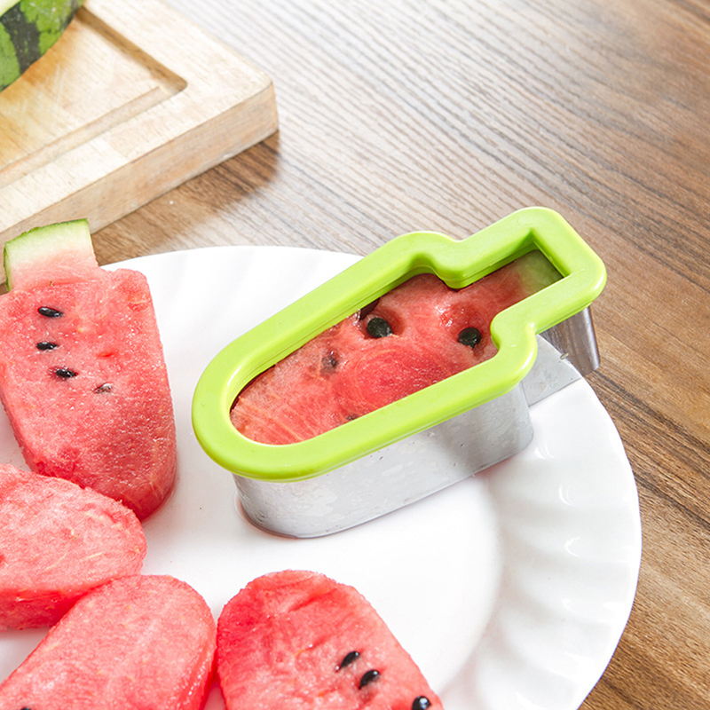 Fruit Watermelon Slicer Mold Popsicle Gadget Ice Cream Platter