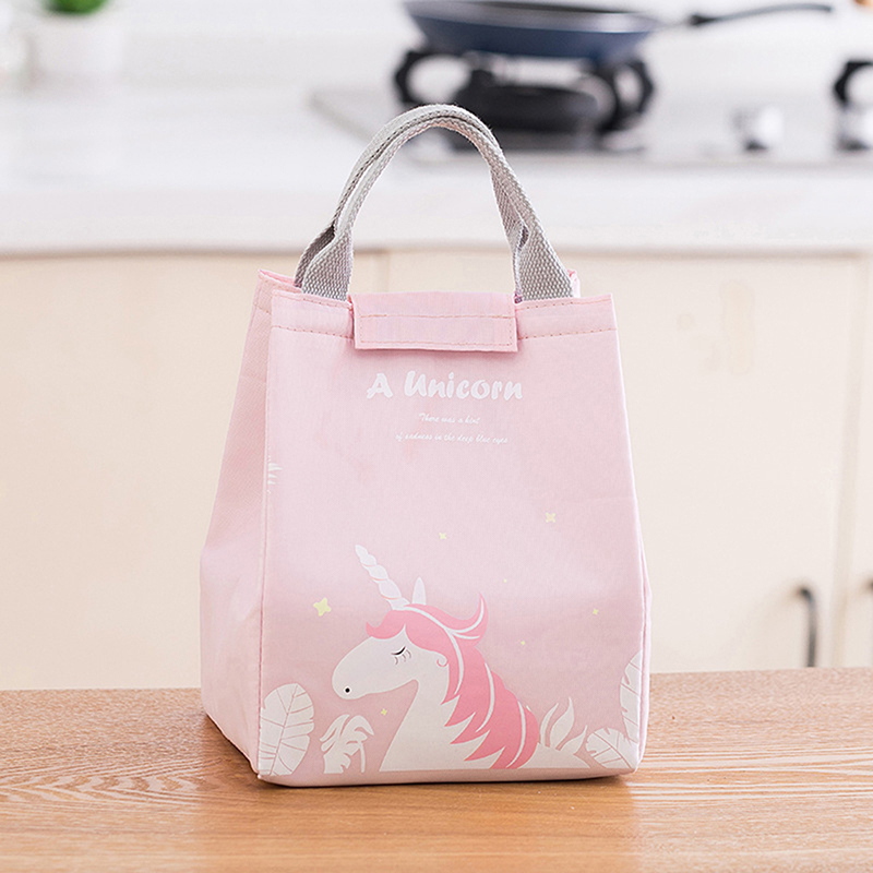 Lunch Bag Student Cartoon Insulation Bag Office Worker Portable Lunch Box -ME - Bild 14 von 17