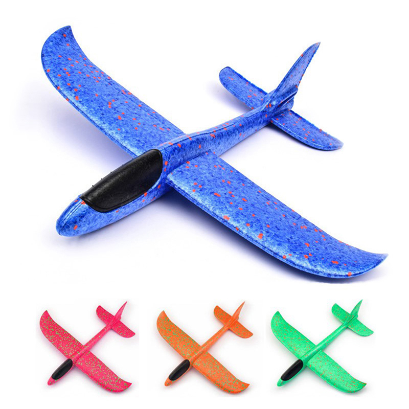 Foam Plane Glider Hand Throw Airplane Light Inertial EPP Bubble