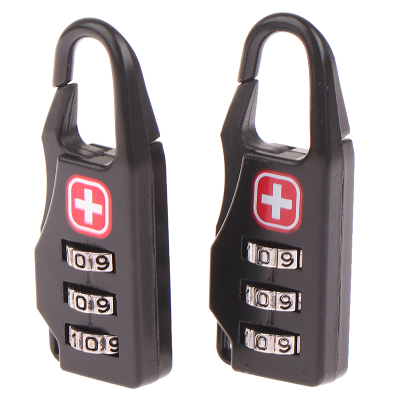Mini lucchetto in lega portatile mini blocco esterno combinazione codice blocco numero LN- GU11606