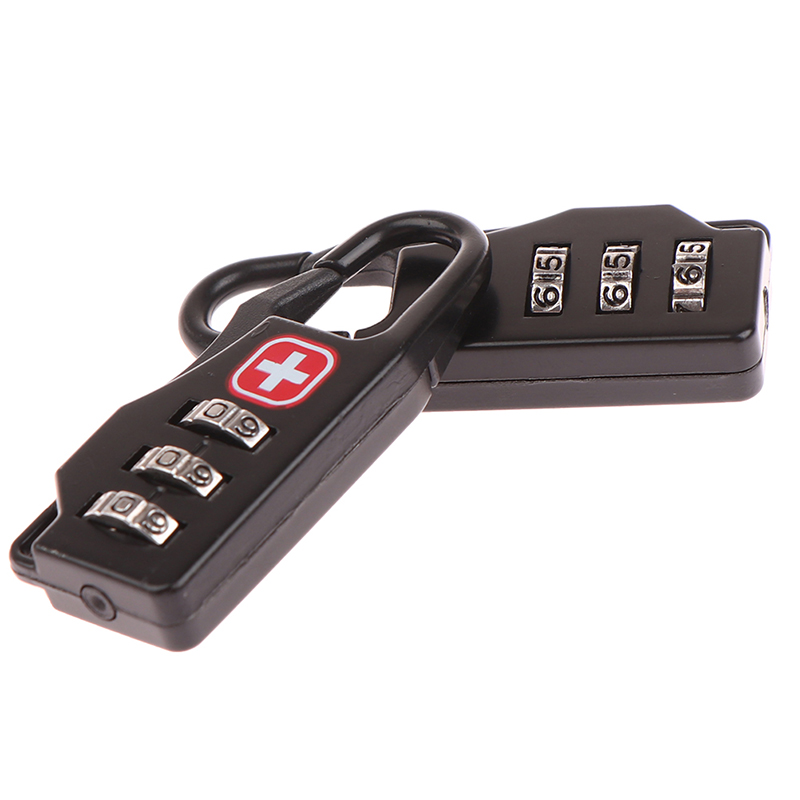 Mini lucchetto in lega portatile mini blocco esterno combinazione codice blocco numero LN- GU11606