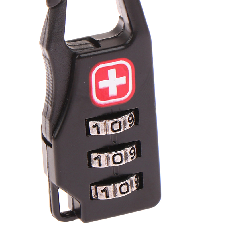 Mini lucchetto in lega portatile mini blocco esterno combinazione codice blocco numero LN- GU11606