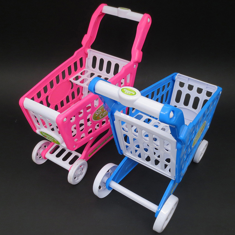 1:12 Dollhouse Miniature Simulation Mini Supermarket Cart Model DIY