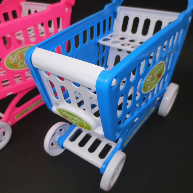 1:12 Dollhouse Miniature Simulation Mini Supermarket Cart Model DIY 1:12 Dollhouse Miniature Simulation Mini Supermarket Cart Model DIY