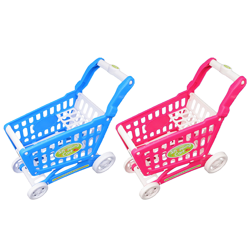 1:12 Dollhouse Miniature Simulation Mini Supermarket Cart Model DIY