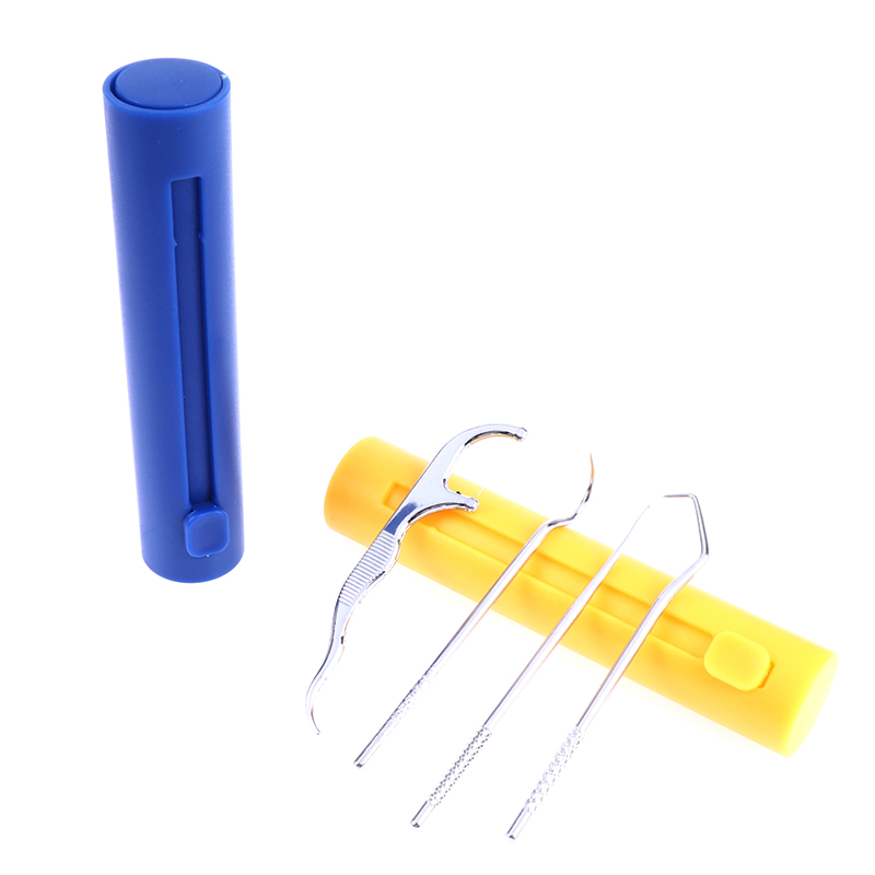 Toothpick Set Metal Stainless Steel Oral Cleaning Tooth Flossing Portable Fl ❤B❤ Toothpick Set Metal Stainless Steel Oral Cleaning Tooth Flossing Portable Fl ❤B❤