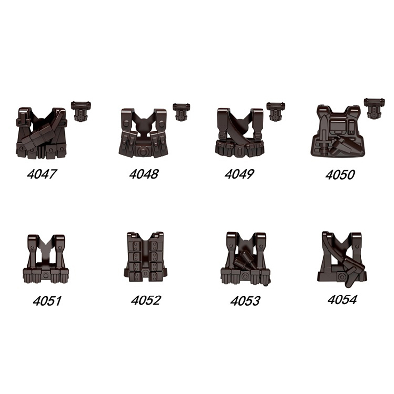Building Blocks Solider Mini Figures Gifts Accessories Equipment Mini Bricks Toy