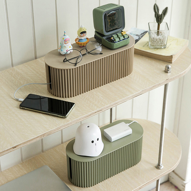 Large Plug Board Storage Box Wire Cable Storage Case Organizer Socket ...