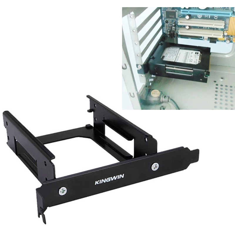 SSD HDD Mounting Bracket For PCI 2 x 2.5 Inch Internal Hard Drive Mounting KLI - Bild 7 von 8
