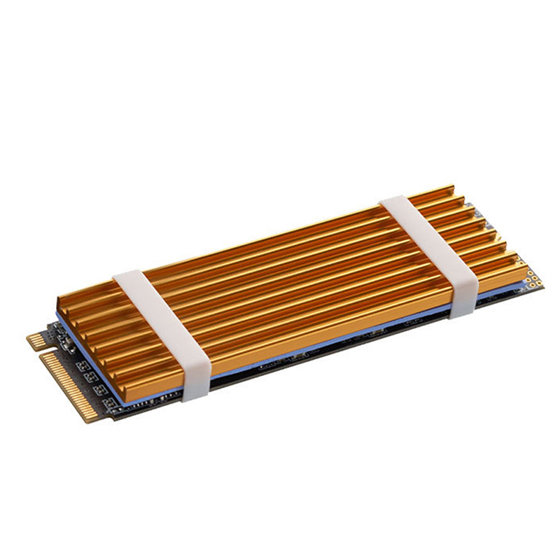 Aluminum Cooling HeatSink Heat Dissipation Radiator for M.2 NGFF SATA PCI-E IAZM - Picture 5 of 12