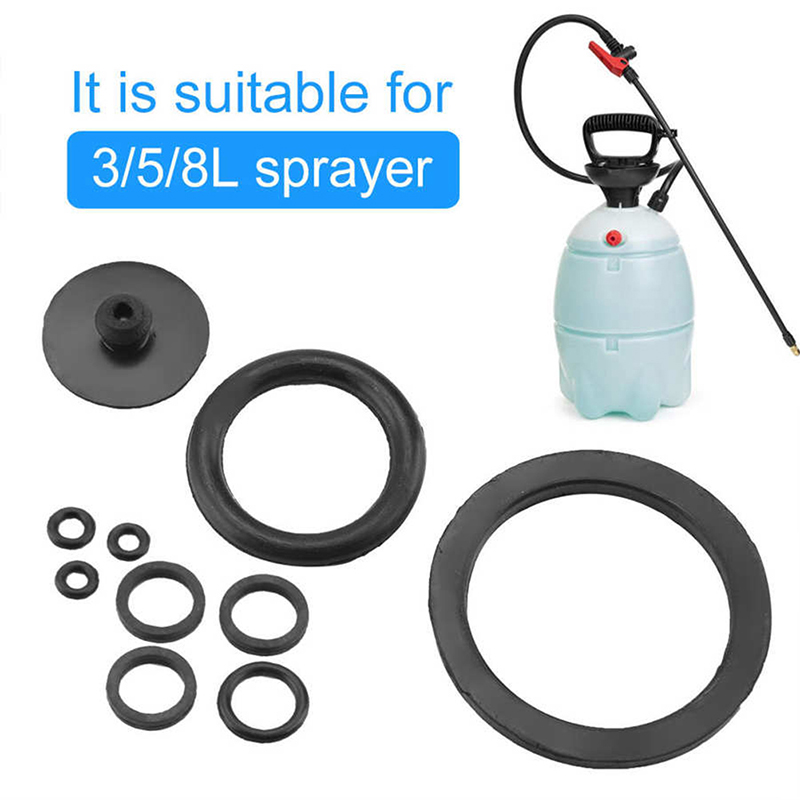10pcs Sealing Rings for 3/5/8L Rubber Rings Sprayer Accessories Replacem-yn - Picture 10 of 11
