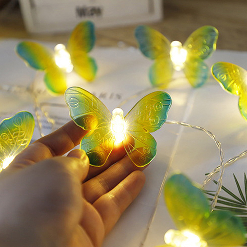 Butterfly led dangle lights store