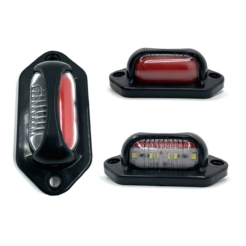 2 Luci Targa LED Per Moto/Auto - 12V, 3 LED, Bullone Vite 10mm, Impermeabile, 7 Colori Disponibili - Foto 10