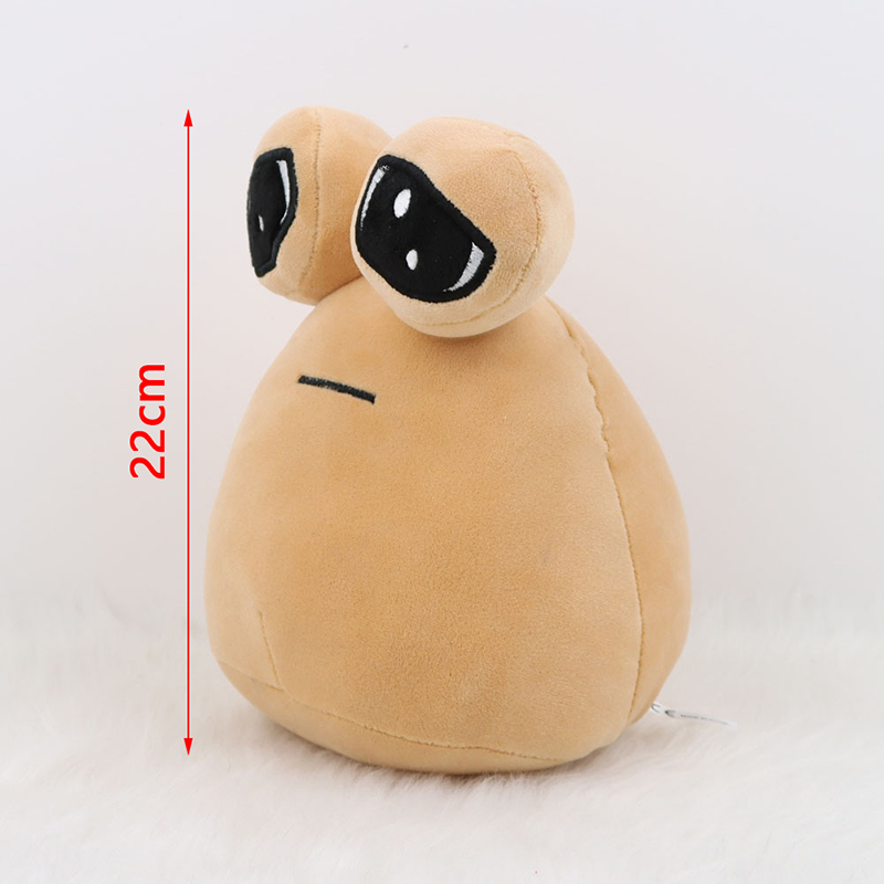 22cm Pou Plush Toy Soft Stuffed Animals Alien Plush Doll Animal Pil