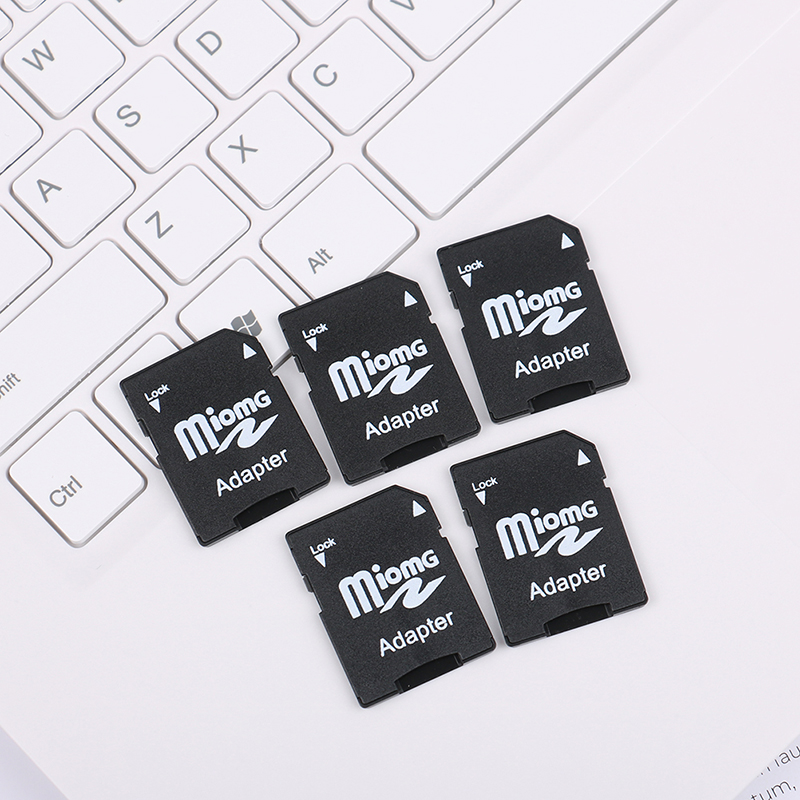 5Pcs Micro SD Trans Flash TF To SD SD HC Memory Card Adapter Converter Black S^3 - Picture 11 of 12