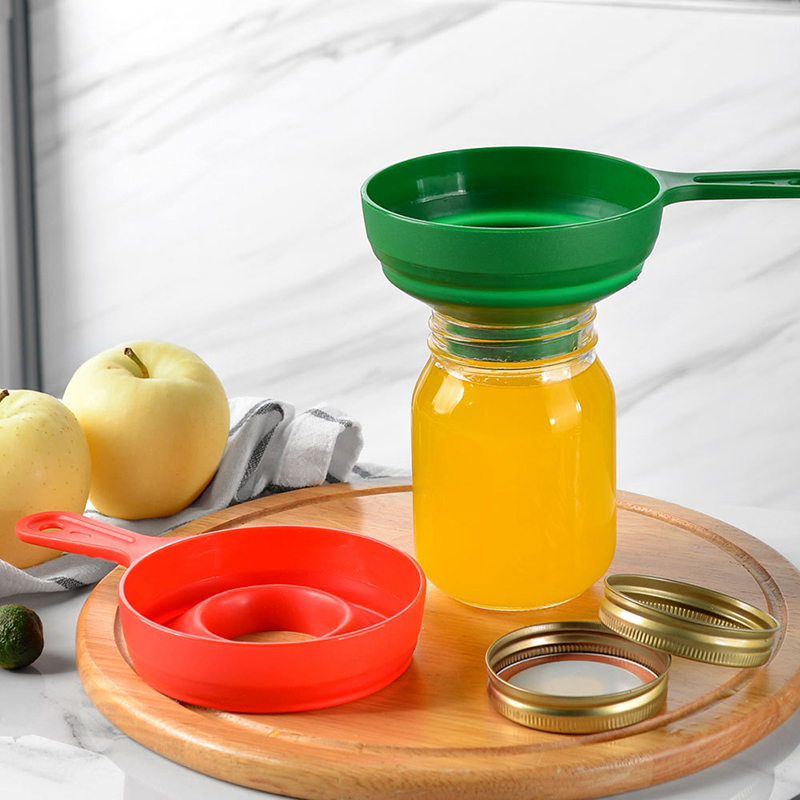 Plastic Folding Telescopic Funnel For Wide Mouth And Jars Collapsible FunneLI - Picture 9 of 14