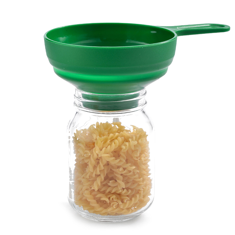 Plastic Folding Telescopic Funnel For Wide Mouth And Jars Collapsible FunneLI - Picture 5 of 14
