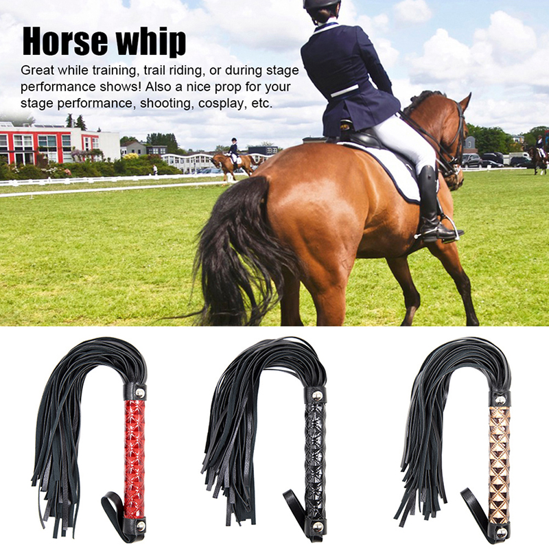 Outdoor Sports Non Slip Leather Training Ergonomic Equestrian Horse Riding W ❤OF - Bild 7 von 15