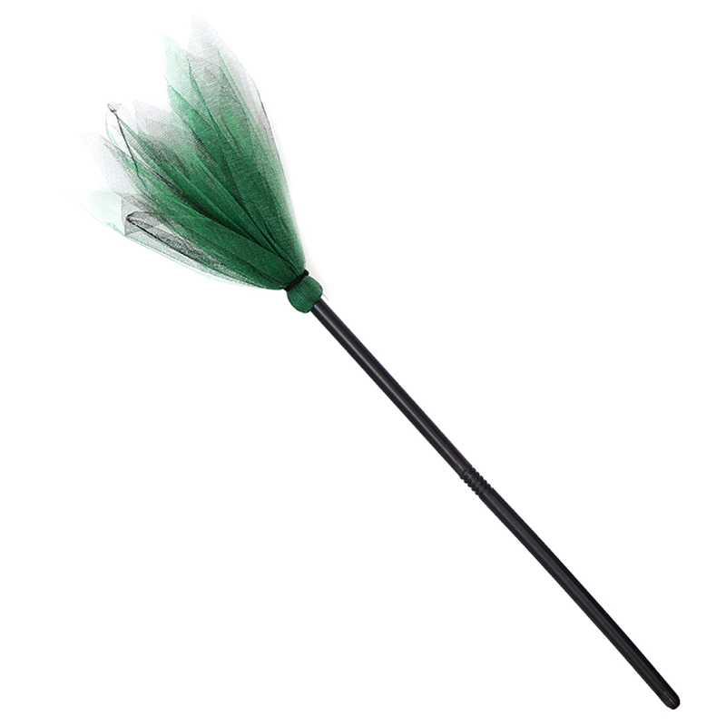 Halloween Party Witch Broom Kids Plastic Cosplay Flying Broomstick Pr LT F5❤ - Bild 11 von 17