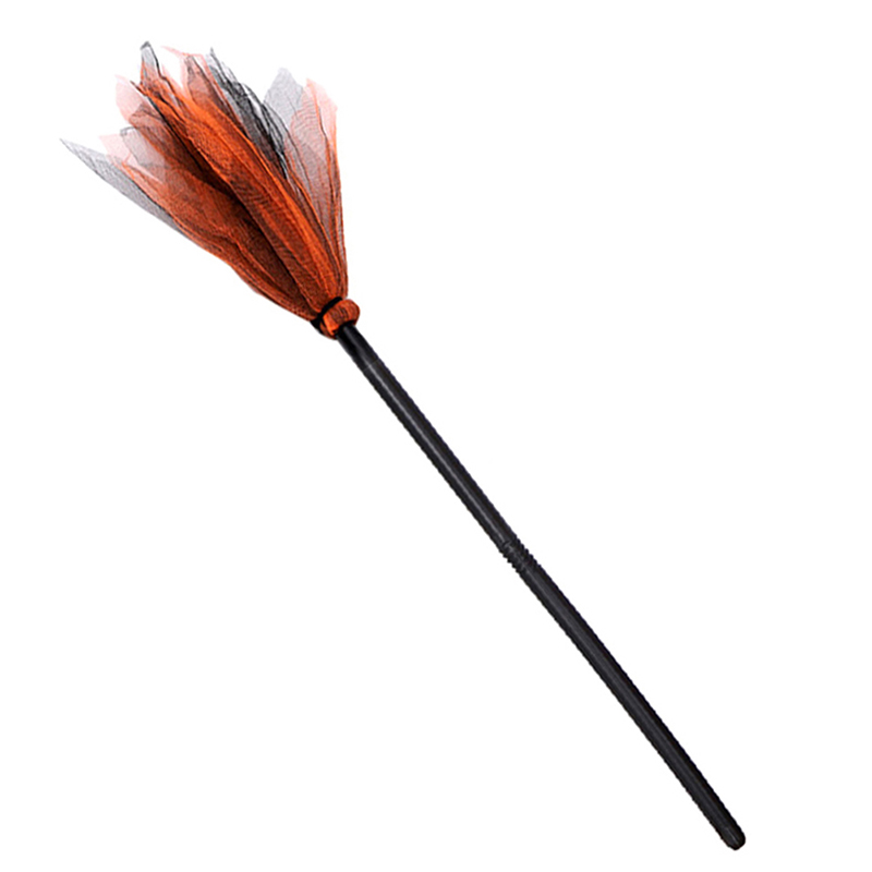 Halloween Party Witch Broom Kids Plastic Cosplay Flying Broomstick Pr LT F5❤ - Bild 10 von 17