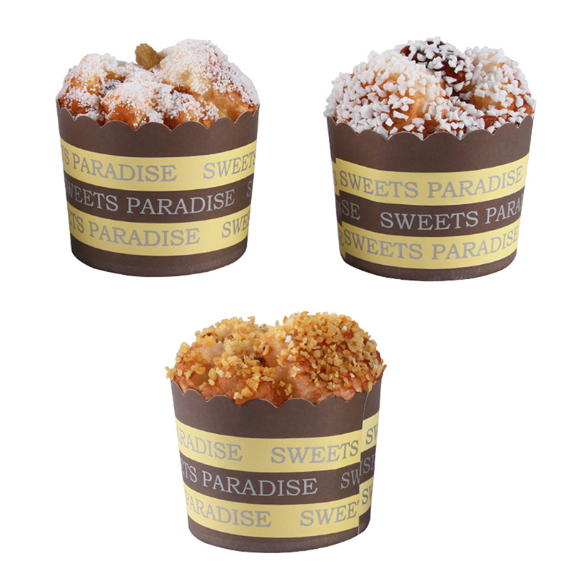 1Pcs Simulation Butter Paper Cupcake Realistic Fake Mixed Cake Model Kitchen Toy