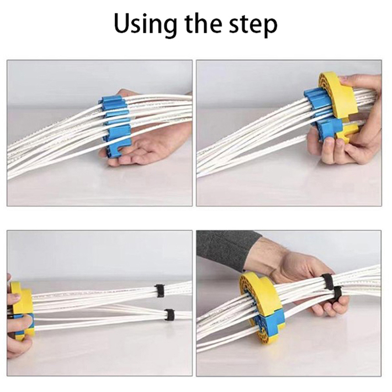 Network Carding Device Cable Comb Fireproof ABS Plastic Cables OrganizKY - Picture 6 of 16