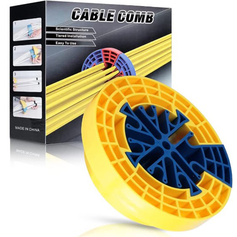 Network Carding Device Cable Comb Fireproof ABS Plastic Cables OrganizKY - Picture 2 of 16