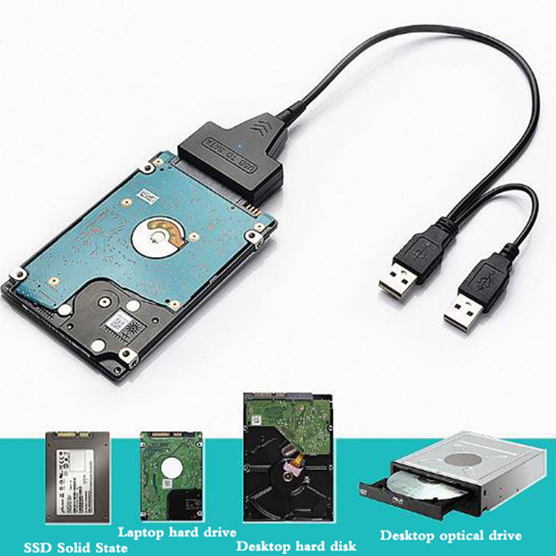 SATA Cable for Laptop SSD 2.5 Inch Desktop HDD External Hard Drive