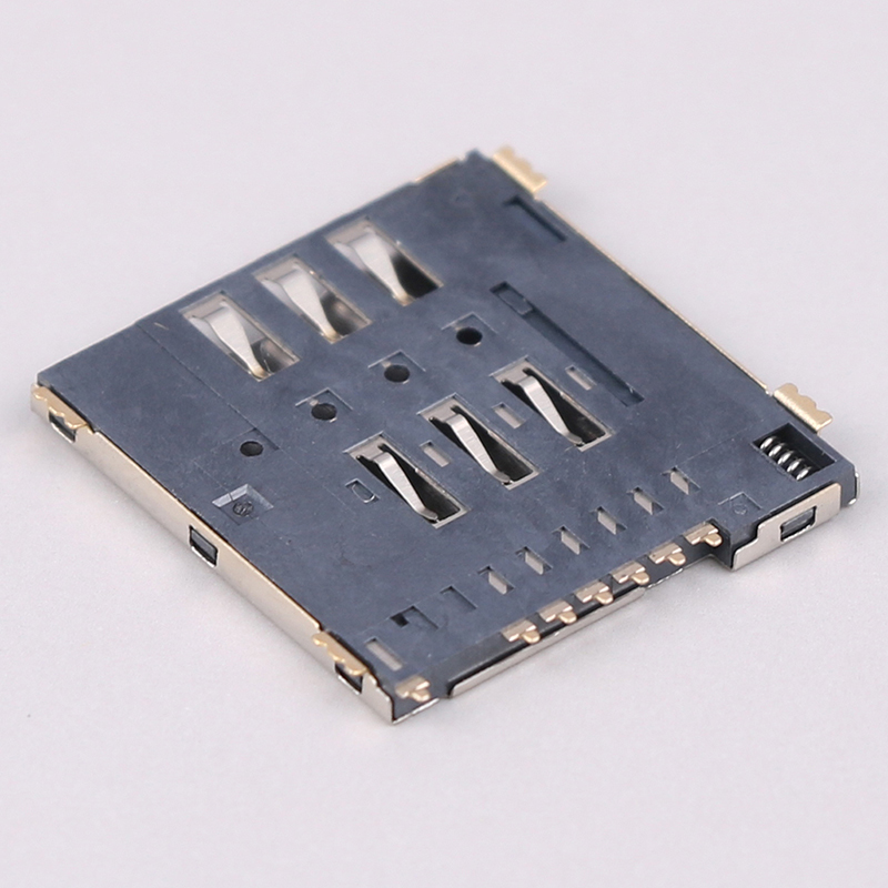 MUP-C792 Micro SIM Card Connector Patch Self-piercing 6+1 P SIM Card Slot Soc^ln MUP-C792 Micro SIM Card Connector Patch Self-piercing 6+1 P SIM Card Slot Soc^ln