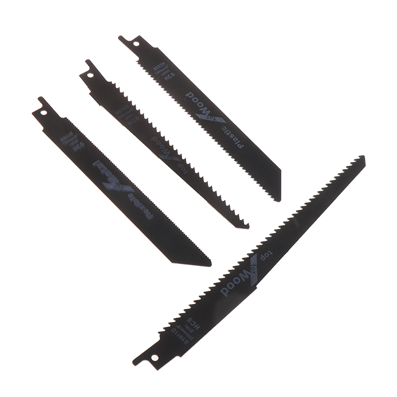 4pcs Reciprocating Saw Blades For Wood Pruning Plastic Pipe Metal Cutting G❤D 4pcs Reciprocating Saw Blades For Wood Pruning Plastic Pipe Metal Cutting G❤D
