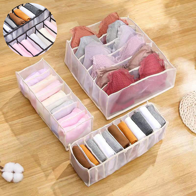 Folding Closet Organizer Panties Socks Storage Boxes Wardrobe Clothes Underw S❤O - Bild 8 von 15