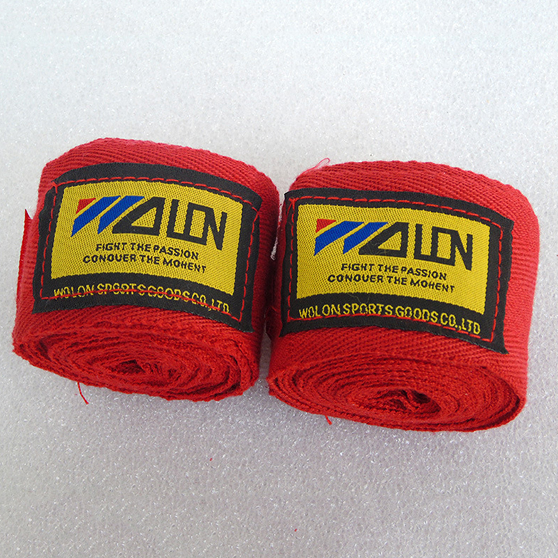 1 par de envolturas de algodón de patada boxeo vendaje para hombre Sanda Taekwondo Muay Thai guantes - Imagen 5 de 15