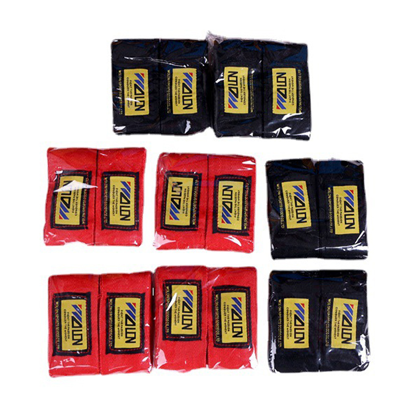 1 par de envolturas de algodón de patada boxeo vendaje para hombre Sanda Taekwondo Muay Thai guantes - Imagen 3 de 15