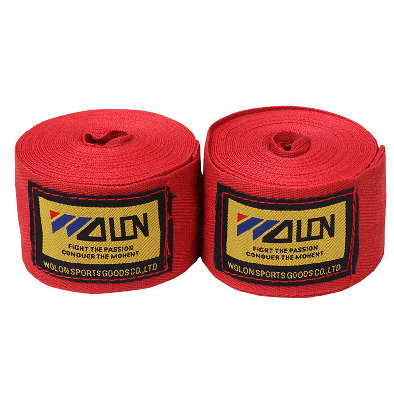 1 par de envolturas de algodón de patada boxeo vendaje para hombre Sanda Taekwondo Muay Thai guantes - Imagen 11 de 15