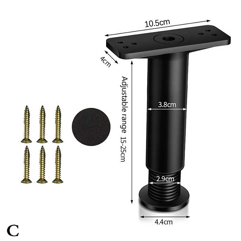 Telescopic Beam Support Foot Non Solid Wood Bed Board Frame Shelf Rod Bottom F❤❤