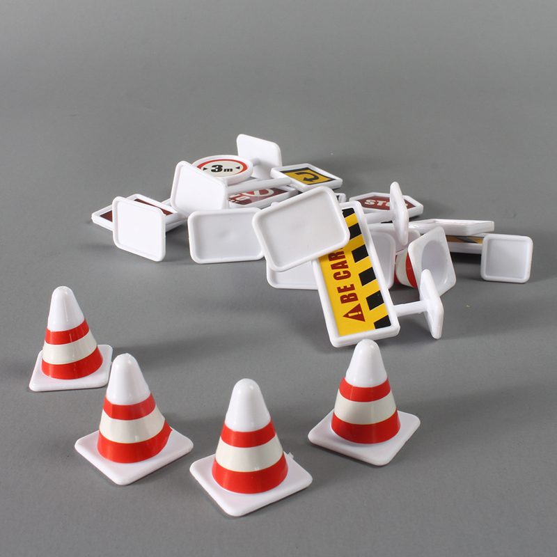 15Pcs/Set Traffic Signs Model Toy Road Block Children Safety Education Gifts F❤J - Picture 11 of 12