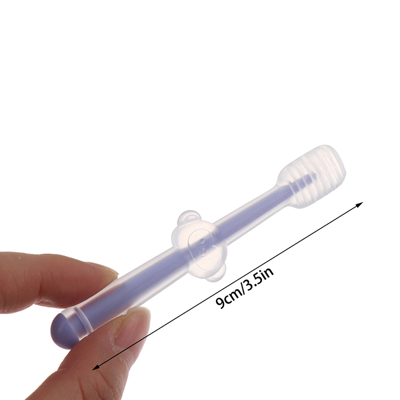 3Pcs Baby Toothbrush Baby Tongue Cleaner for 0-18 Months Toddler Baby Ca7H - Bild 3 von 16
